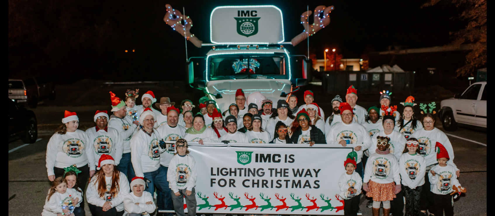 IMC Walks in Local Christmas Parade