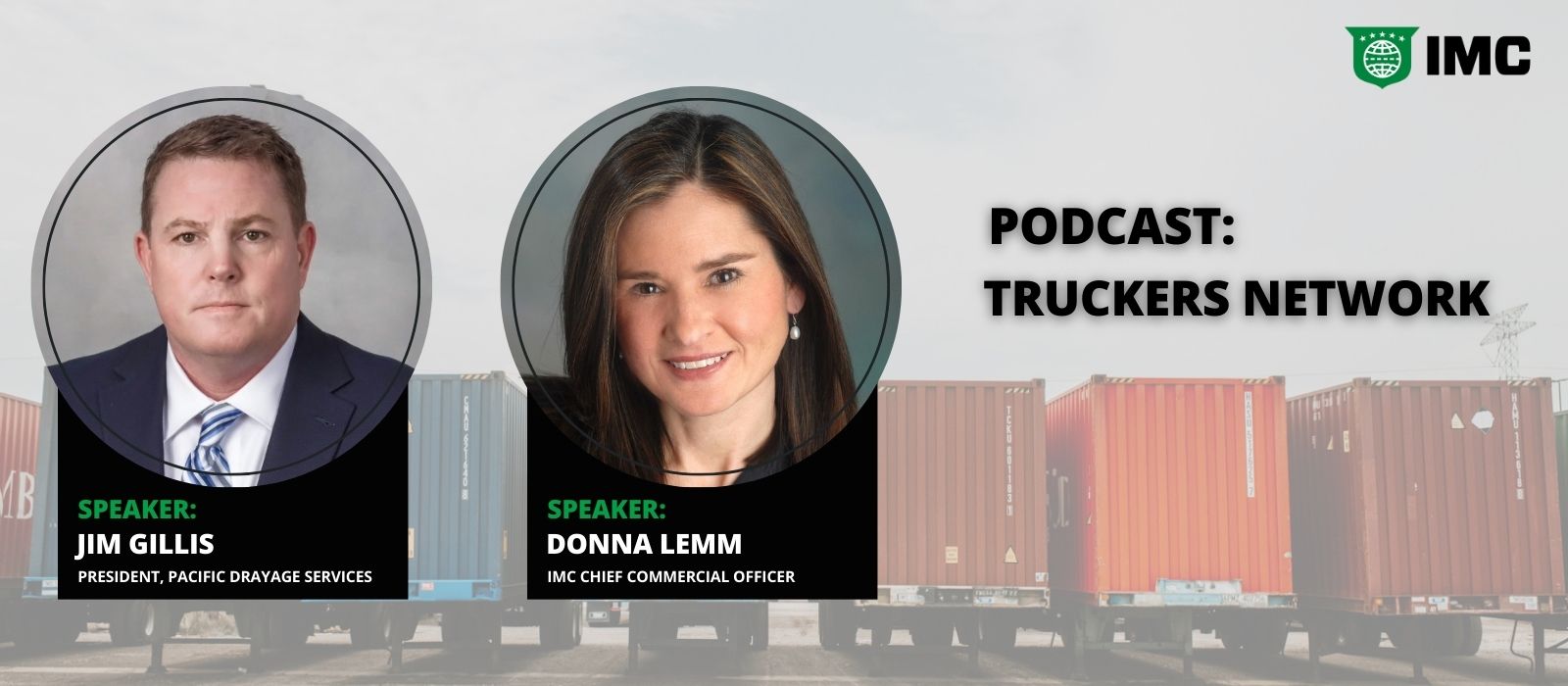Jim Gillis & Donna Lemm on Truckers Network Podcast