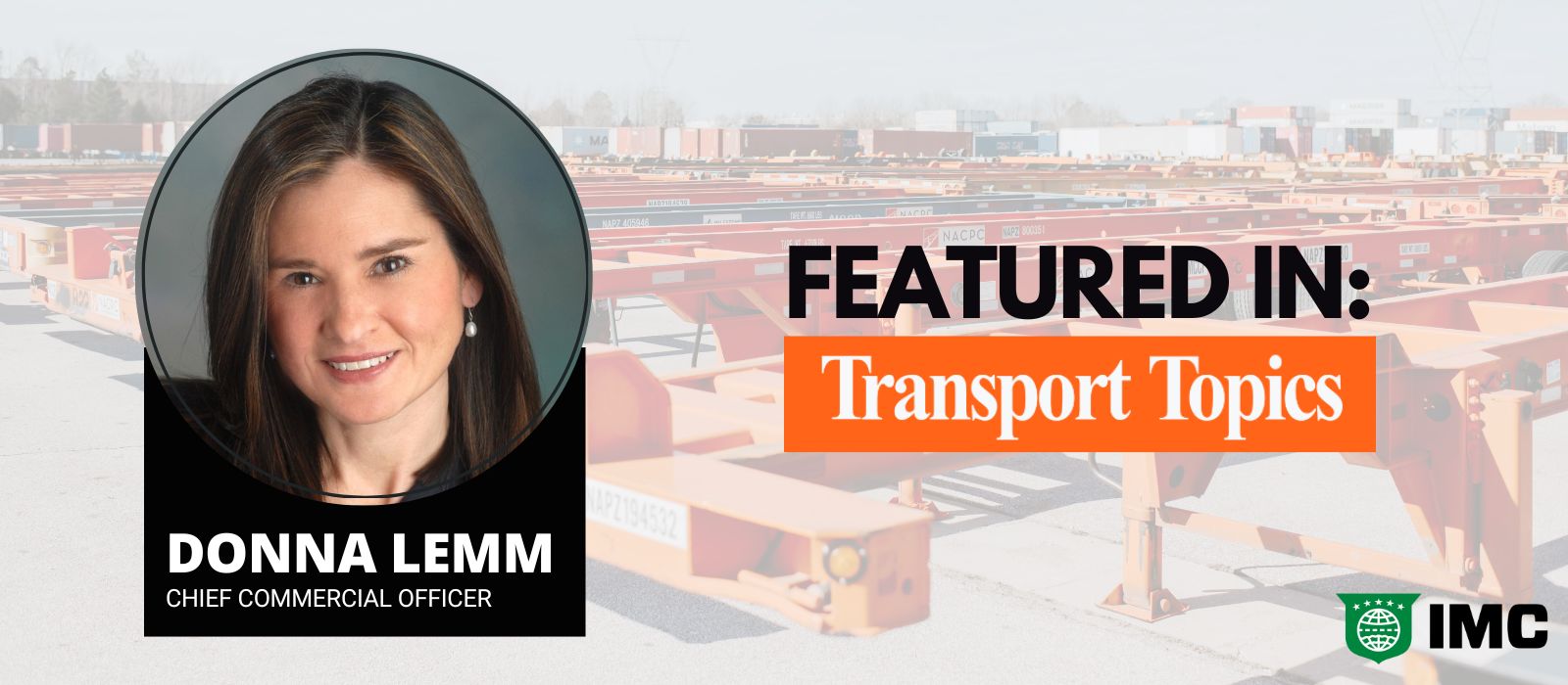 IMC CCO Donna Lemm Weighs in on Chassis Enforcement