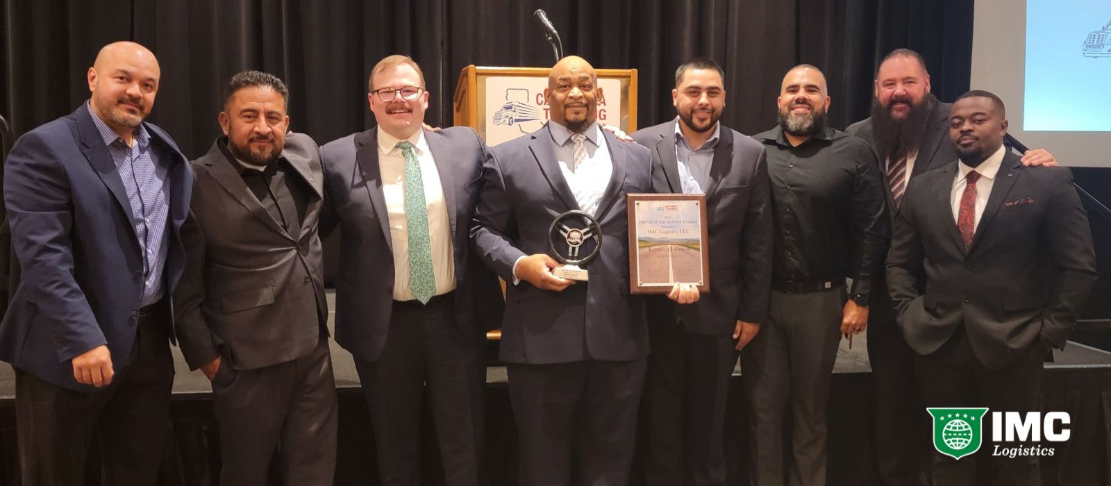 Driver Ken Johnson is with IMC for the Long Haul!