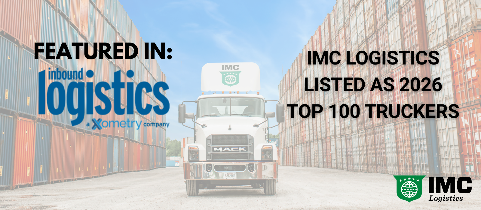Named to Inbound Logistics’ Top 100 Truckers List
